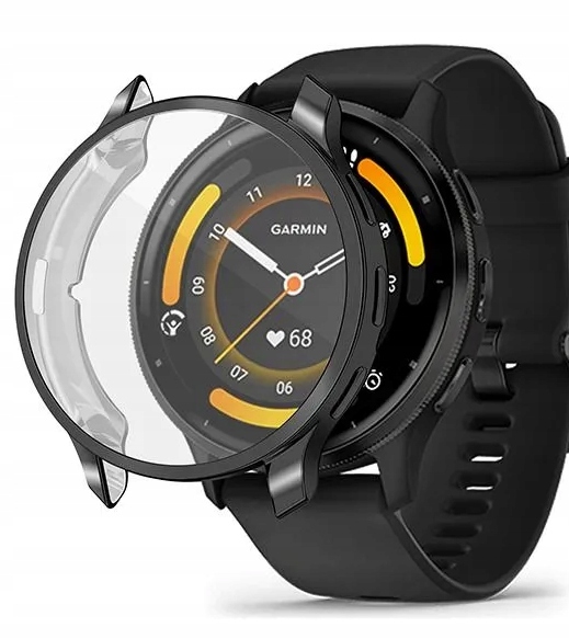 2 X Folia Hydrożelowa + Etui Silikonowe 2w1 Full do Garmin Venu 3s 41mm - obrazek 6