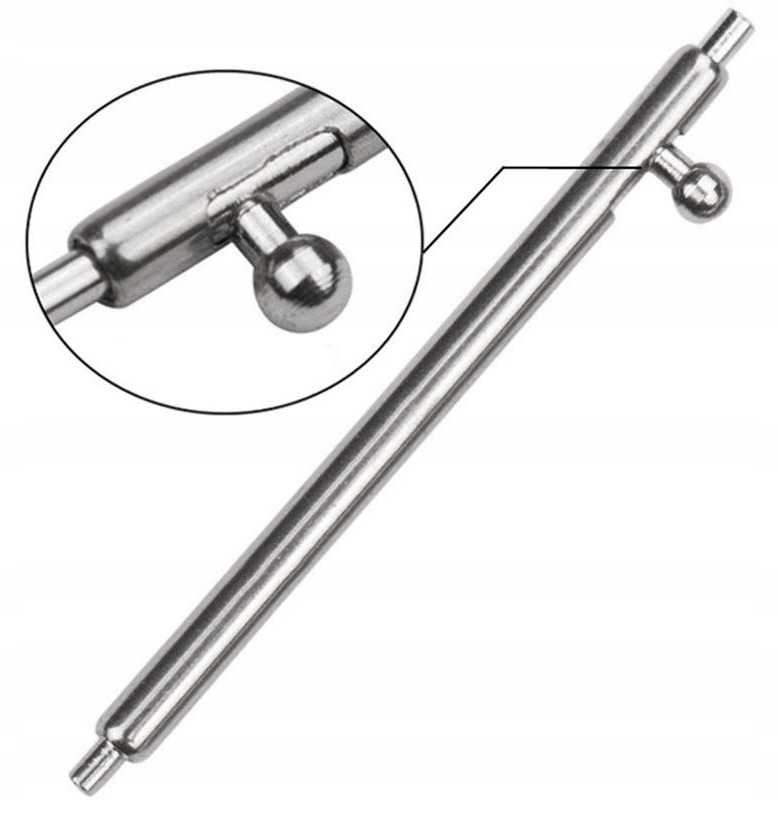 2 x TELESKOP PIN DO ZEGARKA / SMARTWATCHA 20MM - obrazek 2