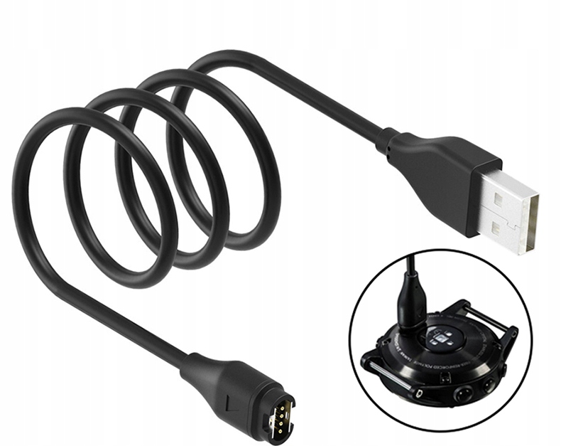 Adapter / Przejściówka TYP-C + Ładowarka do Smartwatcha / Zegarka Garmin - obrazek 7
