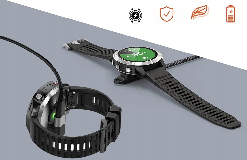 ADAPTER PRZEJŚCIÓWKA ZŁĄCZKA WTYK USB TYP-C DO SMARTWATCHA GARMIN - obrazek 4