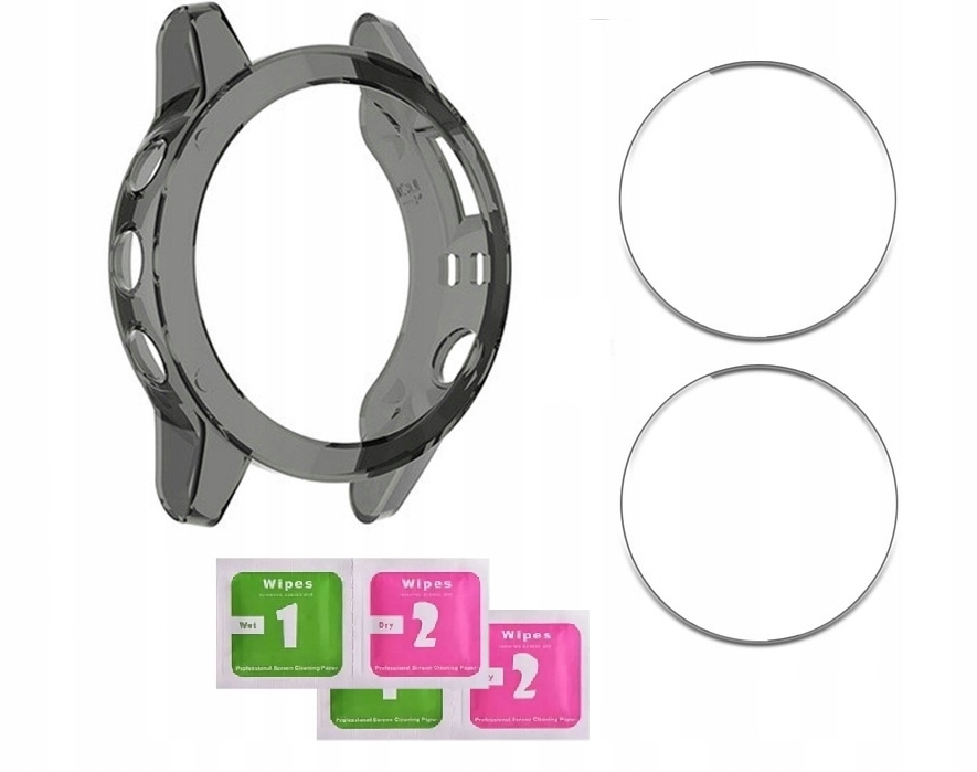 2 X Szkło 9H Etui | Garmin Fenix 6s / 6s Pro Solar - obrazek 11