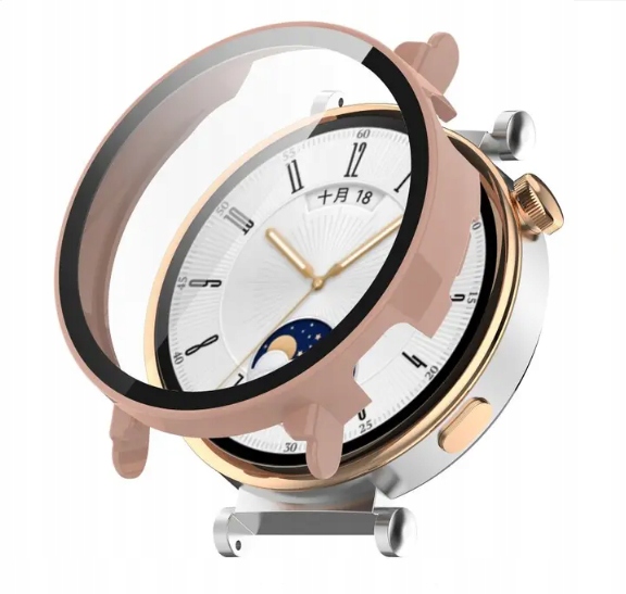 2 X Szkło Hartowane 9H + Etui 2w1 Full do Huawei Watch GT 4 41mm | KOLORY - obrazek 2