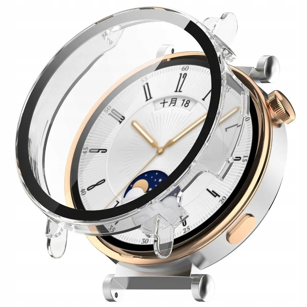 2 X Szkło Hartowane 9H + Etui 2w1 Full do Huawei Watch GT 4 41mm | KOLORY - obrazek 3